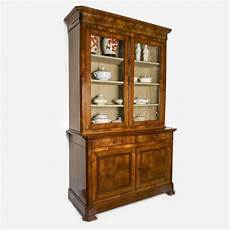 credenza con alzata credenza francese a due corpi in mogano 1800 credenza con alzata credenza francese a due corpi in mogano 1800