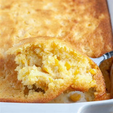 Corn pudding made with Jiffy cornbread mix is super simple and a ...