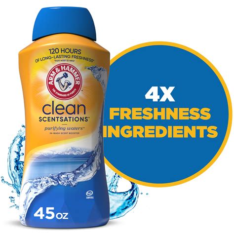 ARM & HAMMER Clean Scentsations In-Wash Scent Booster, Laundry Scent ...