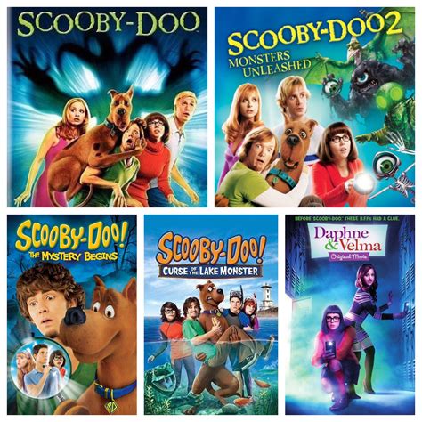 All live action Scooby-Doo Movies, Scooby-Doo, Scooby-Doo 2: Monsters ...