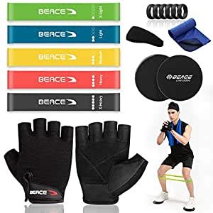 Buy BEACE Exercise Core Sliders - Set of 2 Gliding Discs - Dual Sided ...