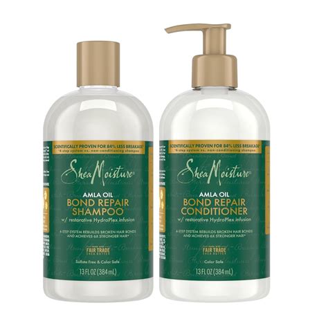 Комплект за възстановяване и укрепване на увредена коса Shea Moisture ...