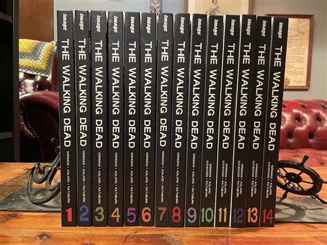The Walking Dead Books 1-14 by KIRKMAN, Robert: Very good Hardcover ...