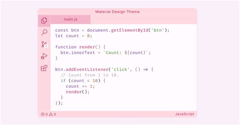 Image result for Material Theme vs Code