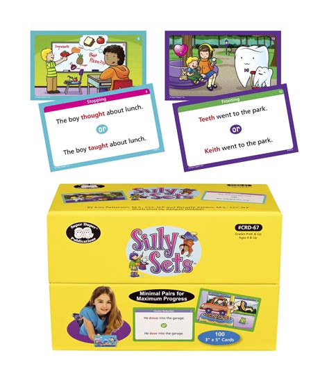 Buy Super Duper Publications |Silly Sets Minimal Pairs for Maximum ...