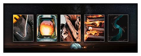 Camping Block Letter Personalized Block Mount Artwork by Scott Kennedy ...