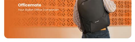 OfficeMate 23L Laptop Backpack – USB Charging | EVA Hard Shell – Craloft