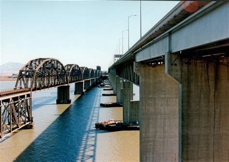 Bridge of the Week: California's Bridges: Benicia-Martinez Bridges ...