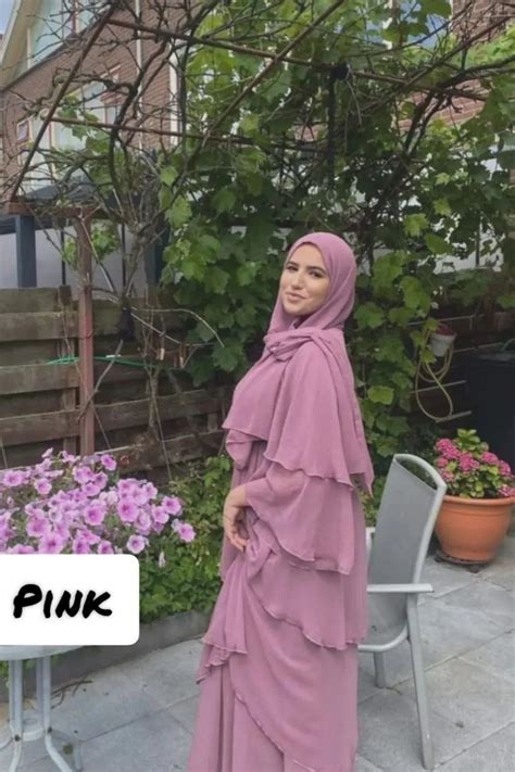 Demanded 3 layared Abaya ( DUSTY PINK ) – Ovais Abaya Collection