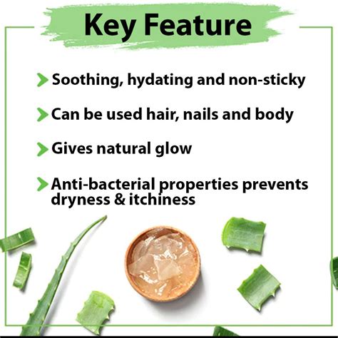 Aloevera Gel With Pure Aloevera and Vitamin E Suitable for all skin