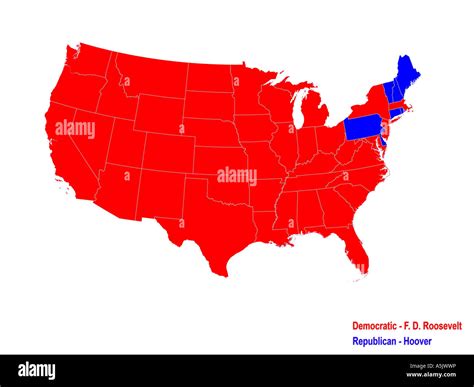 FDR Election Map 的图像结果