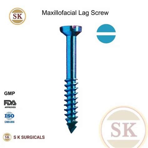SS Mini Bone Screw - IMF Screw SS Manufacturer from Pune