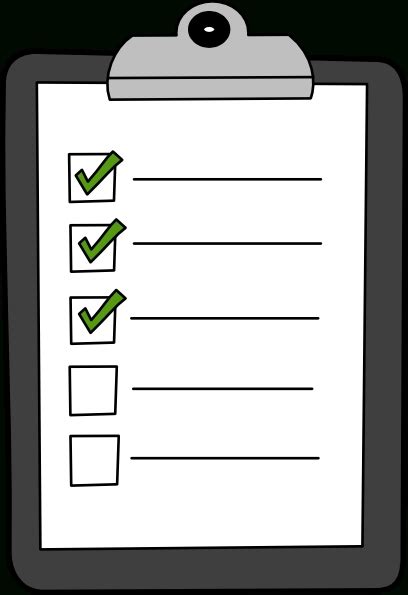 Checklist Template Examples 的图像结果