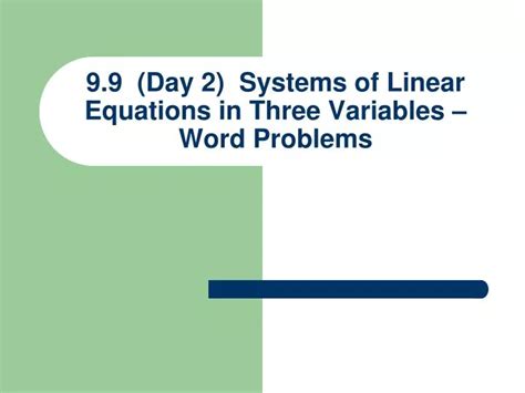 Image result for Linear Word Problems in One Variable Algebra 1