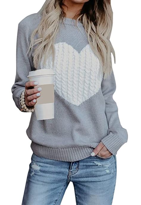 Celebrate Valentine’s Day with these cozy, heart-design sweaters ...