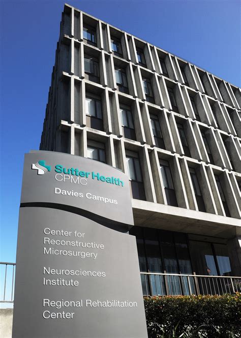 Sutter’s CPMC Davies Campus Recognized Among U.S. News & World Report’s ...