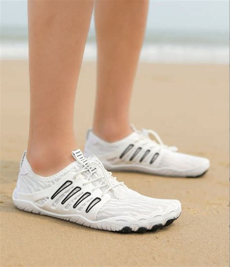 KAQ Hike Barefoot Shoes for Women Men, Breathable Non-Slip Athletic Footwear, Wide Toe Water ...