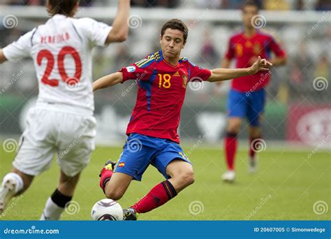 Spain - Belarus (UEFA Under21) Editorial Image - Image of players, sports: 20607005