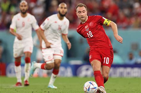 Christian Eriksen at 2022 World Cup after he nearly died on field a ...