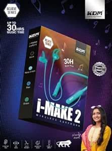 KDM i-Make 2 Believe Series Wireless Earphone with Magnetic Buds | Upto ...
