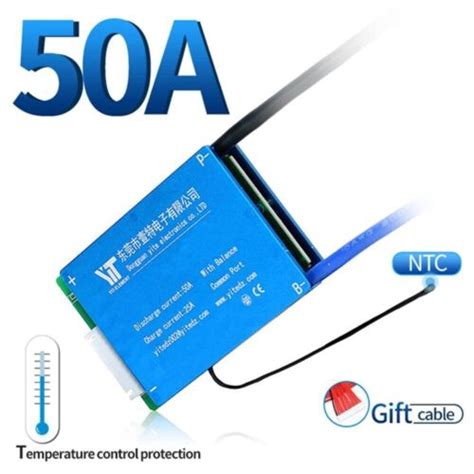 YiT 13S 48V BMS 15A-60A 18650 Li-ion பேட்டரி பாதுகாப | Ubuy India