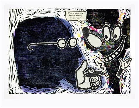 Gerry Baptist RWS RE, Who is more real Doctor Freud, you or me ...