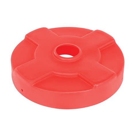 Vestil DC-P-30-CAN-RD 30 Gal Drum Recycling Lid Red | Warehouse ...