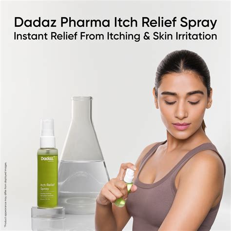 Dadaz Pharma Itch Relief Spray – Fast, Herbal Relief for Itching & Skin ...