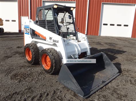 1995 Bobcat 763 Skid Steer Loader Only 3492 Hours Runs Great Great ...