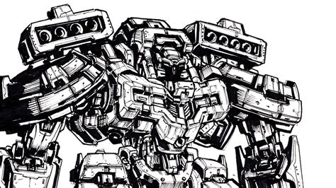 Mech Suit Drawing Tutorial 的图像结果