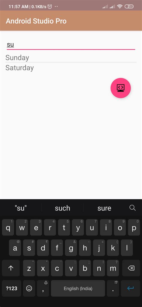 Image result for Anchor View Android