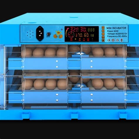 128 Egg Incubator with Automatic Egg Turning, Egg Hatching Incubator ...