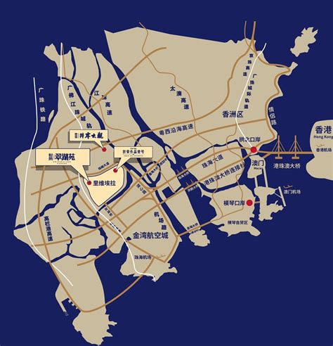 珠海市行政区划图高清,珠海市区地图全图大图(2) - 伤感说说吧