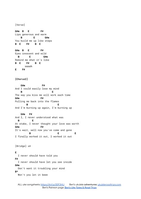 Georgia by Vance Joy with chords, strum & tutorial — Ukulele Road Trips