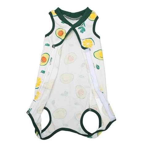 Cat Surgical Recovery Suit, Back Opening Cotton Elastic Kitten Recovery ...