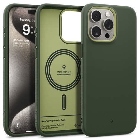 CASEOLOGY by Spigen Nano Pop Mag Back Cover Case Compatible with iPhone ...