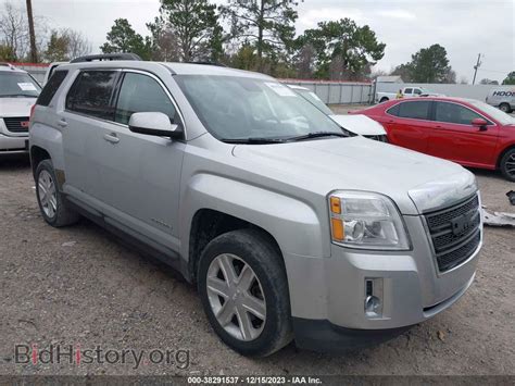 Report 2GKALUEKXC6143423 GMC TERRAIN 2012 Silver Flexible Fuel - price and damage history