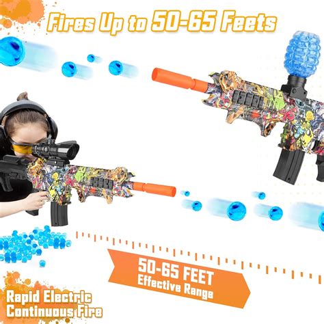 Buy Patintics Gel Ball Blaster, Automatic Splatter Ball Blaster with ...