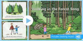 Walking in the Forest Song - Twinkl