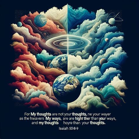 What does Isaiah 55:8-9 mean? | Bible Art