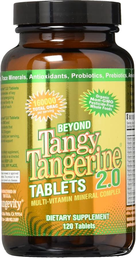 Buy Beyond Tangy Tangerine Tablets 2.0 (120 tablets) Online at Lowest ...