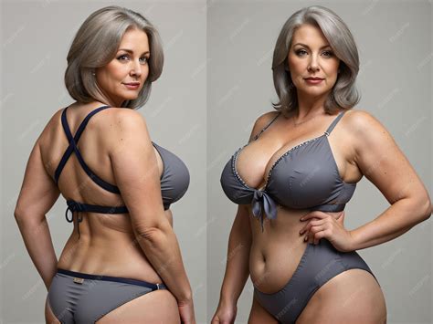 Premium Photo | Woman between 50 and 60 years old wearing a sexy bikini