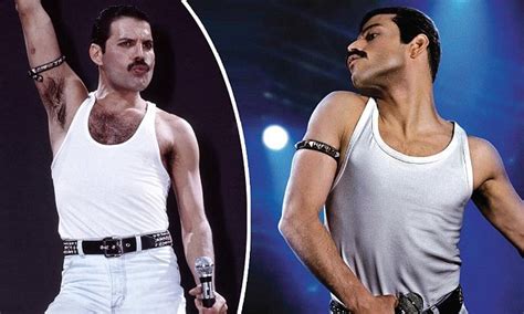 Rami Malek looks exactly like Freddie Mercury for biopic | Daily Mail ...