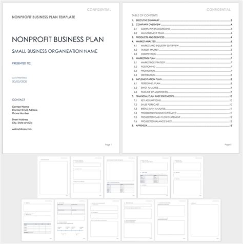 Business Plan Template PDF 的图像结果