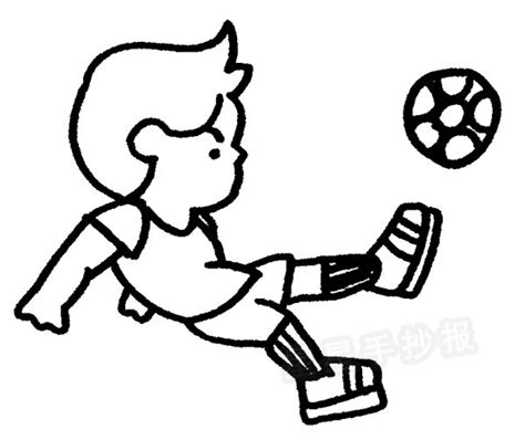 Football简笔画 的图像结果