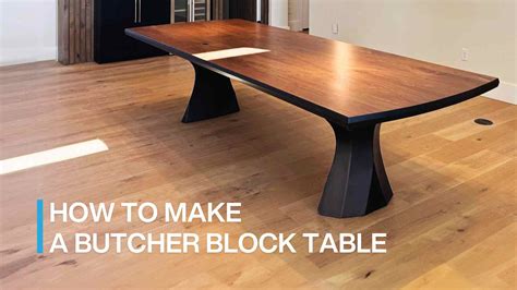 Butcher Block Dining Table Plans: Stylish & Durable Home Furnishings