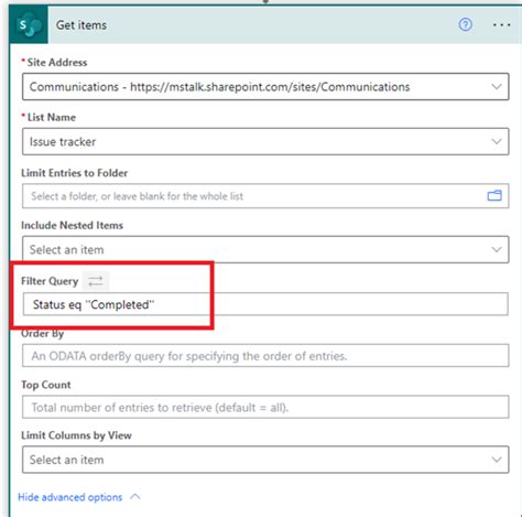 Image result for Flow Filter Query Name