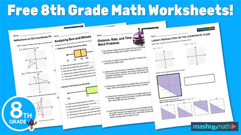 Math 8th Grade Worksheets