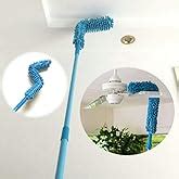 Kalitus Fan Cleaner Brush with Long Rod Flexible Fan Cleaning Mop ...