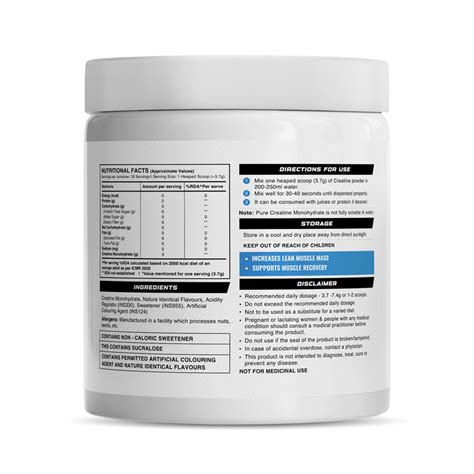 Wellcore - Pure Micronised Creatine Monohydrate | Watermelon Wave (122 ...